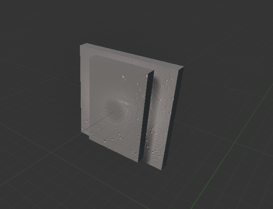 Why is it on its side? The backside of our light, covered with ceiling, blocky in shape.